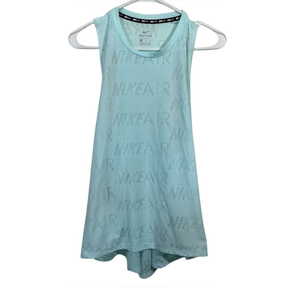 NWT Nike Dri-Fit Mint Mesh Running Racerback Athletic Tank Top